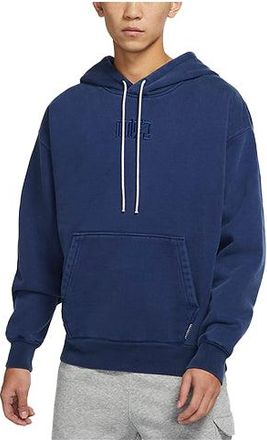 Nike Mens Nike NAI-KE Cha Nai-Ke Cha Series Logo Embroidered Loose Fleece Lined Space Blue DQ9311-492