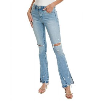 Blank NYC The Hoyt High Rise Mini Flare Jeans In No Thanks