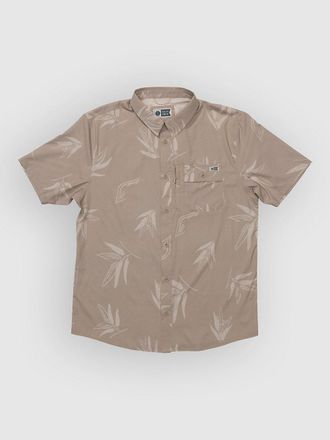 Salty Crew Flagship Uv Button Up Hemd braun