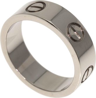 Cartier White Gold (18K) Band Ring (Pre-Owned)