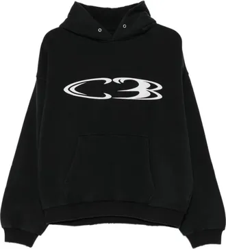 Cole Buxton Hoodies, male, Black, Size: XL Mini Logo Hoodie