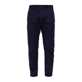 Dsquared2 Slim-fit Trousers, male, Blue, Size: 2XL Cargo Trousers
