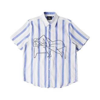 by Parra Short Sleeve Shirts - Heren - Korte mouwen Overhemden - Veelkleurig - XL - Overhemden