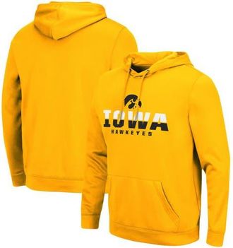 Colosseum Mens Colosseum Gold Iowa Hawkeyes Lantern Pullover Hoodie at Nordstrom, Size Large