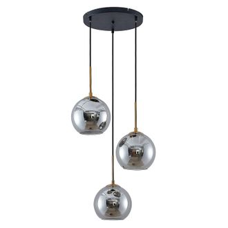 Lindby L&aacute;mpara Colgante jurian En Gris De Metal - Lindby