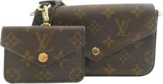Louis Vuitton Pre-owned Monogram Schoudertas - Dames - Vintage Mini Tas - Bruin - ONE Size - Vintage