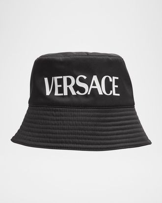 Versace Men & apos;s Other Reversible Bucket Hat