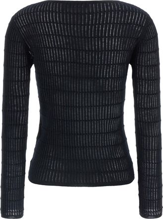 Max Mara Womens Blue Silk Cardigan Clothing