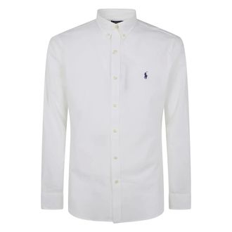 Polo Ralph Lauren Overhemden, Heren, Wit, 2Xl, Formal Shirts