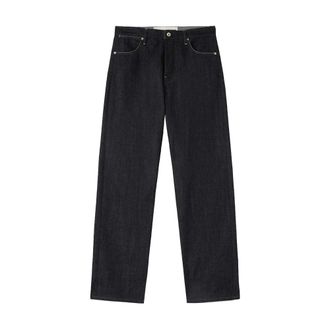 Jil Sander Jeans, Heren, Blauw, W32, Denim, Denim Trouser 01 Loose