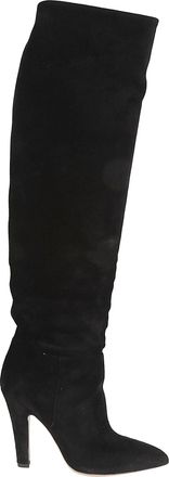 PARIS TEXAS Elsa Suede Cone Heel Boots