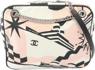 Chanel Pre-owned Vintage Schoudertas - Dames - Vintage Schoudertas - Veelkleurig - ONE Size - Leer - Vintage