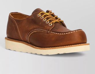 Red Wing Shoes lace up ankle boots goodyear welt sole