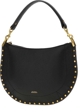 Isabel Marant Womens Black Leather Oskan Shoulder Bag Borse A Mano