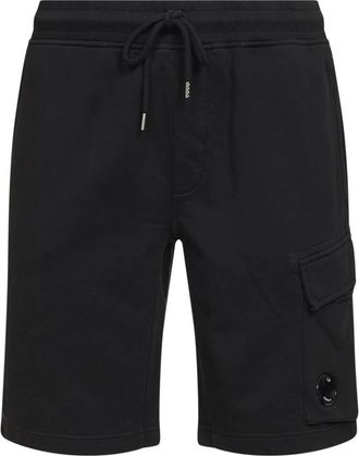 C.P. Company Hombre, Pantalones cortos, Negro, Talla: S