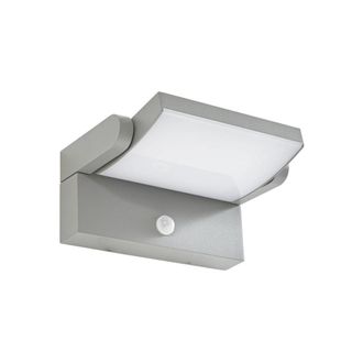 Lindby L&aacute;mpara de pared exterior de aluminio gris