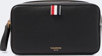 Thom Browne Leather toiletry bag