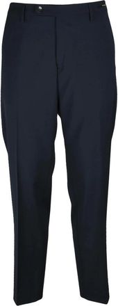 Michael Coal Research Broeken - Heren - Nette broeken - Blauw - W38 - Wol - Broeken