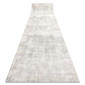 RugsX RugsX Modern Tuls Runner in Grey | Size: 100 cm x 360 cm