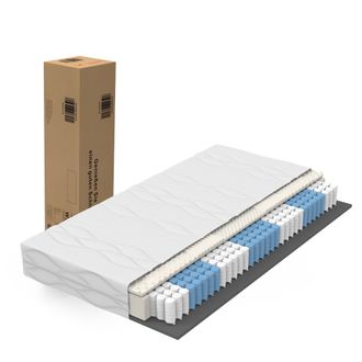 OEM Matelas &Agrave; Ressorts Ergonomique 7 Zones 180x200 Cm, Duret&eacute; H3 Certifi&eacute; &Ouml;ko-tex Standard 100, Hauteur 20 Cm, Confort Ferme Et Hygi&eacute;nique
