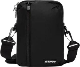 K-Way Borsa a Tracolla Barbiton - Heren - Schoudertassen - Zwart - ONE Size - Tassen