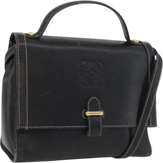 Loewe Pre-owned Handbags, female, Black, Size: ONE SIZE Pre-owned Hand Bag