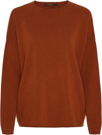 BTF-CPH Pullover Oversize in Cashmere e Merino - - Knitwear - Donna - Marrone - S