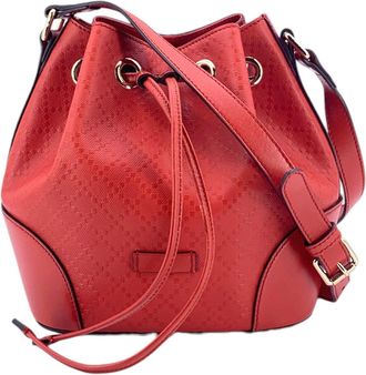 Gucci Gucci leren schoudertas met heldere strass-steentjes