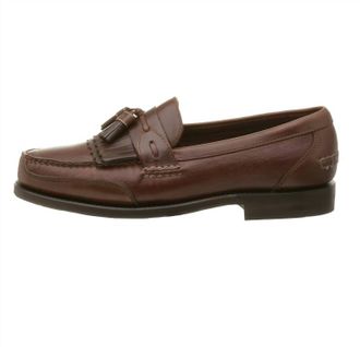 Neil M Mens Murphy Tassel Loafer In Walnut