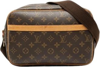 Louis Vuitton Pre-owned Reporter PM - Dames - Vintage Schoudertas - Bruin - ONE Size - Leer - Vintage