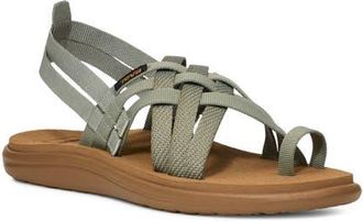 Teva Voya Water Friendly Sandal in Seagrass/Deep Lichen Green at Nordstrom, Size 8