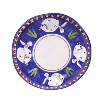 Arcucci poiseidone blue round tray 38 cm