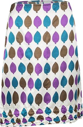 Marni Gonna asimmetrica in seta - Bianco