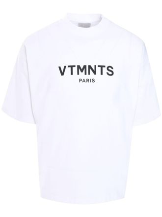 VTMNTS T-shirt Paris - Bianco