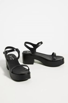 Seychelles Womens Rest Assured Leather Sandal In Black