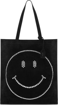 Moschino Borsa tote con stampa - Nero