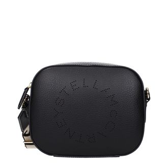 Stella McCartney Black Leather Crossbody Womens Bag