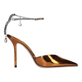 Jimmy Choo London Dames, Schoenen, Oranje, Maat: 35 EU