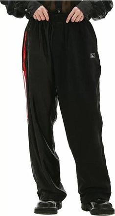 Balenciaga 50/50 Track Pants Black 657131-TJV20-1000