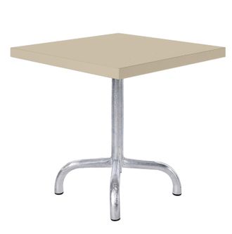 Schubiger M&ouml;bel Metall-Beistelltisch S&auml;ntis Quadratisch