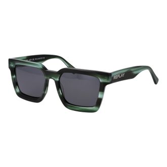 Replay Unisex Sunglasses RY640S 02 53 - Green - One Size