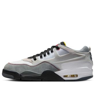 Nike Jordan Air Jordan 4 RM Premium White Black Smoke Grey Fire Red IB8052-100
