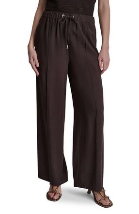 DKNY Drawstring Pants in Tobacco at Nordstrom, Size X-Small