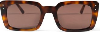 Messy Weekend ANNA Tortoise Brown Womens Sunglasses Tortoiseshell Size 51