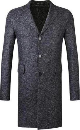 Emporio Armani Heren, Mantels, Blauw, Maat: 2XL