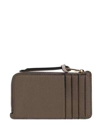 Loewe embossed zip-up wallet - Beige