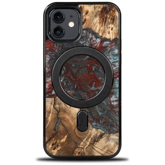 OEM Funda Bewood Unique Para Iphone 12/12 Pro - Planetas - Plut&oacute;n Con Magsafe