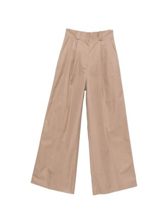 Balenciaga Hose aus Baumwolle mit hoher Taille