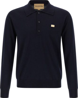 Valentino Garavani Polo Valentino Garavani V-Logo-Signatur