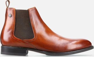 base Mens Whittle Mens Chelsea Boots - Brown - Size: 10